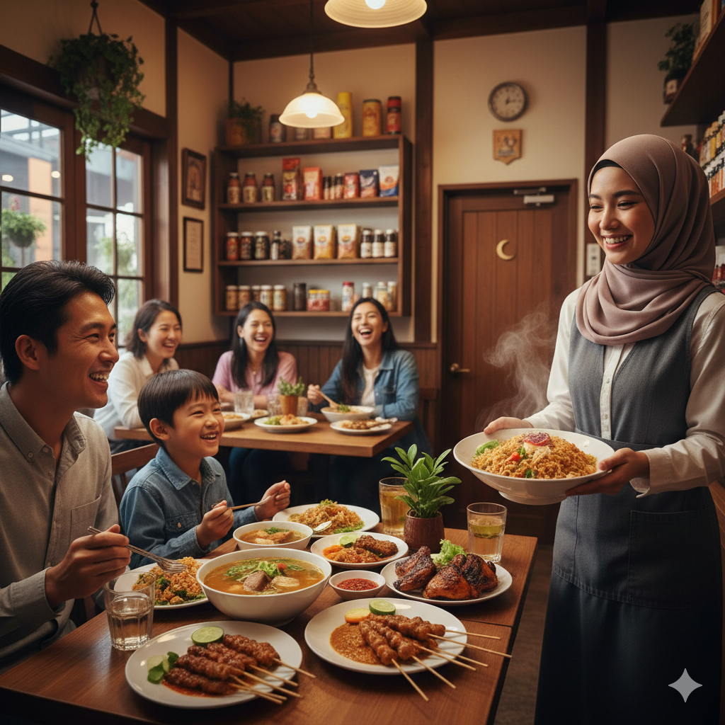 Where to Find Authentic Halal Indonesian Cuisine in Tokyo and Osaka