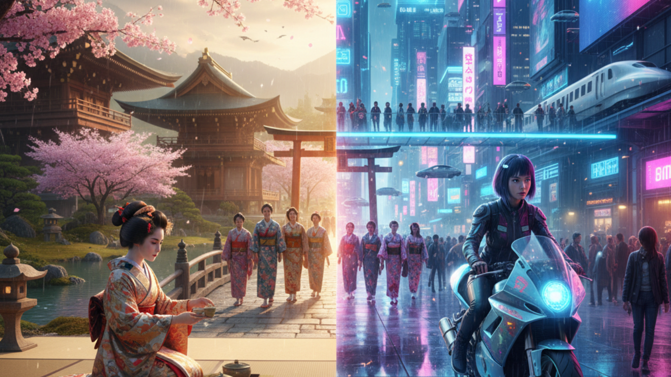 The Future of Japan: Where Tradition Meets Innovation – See It For Yourself!