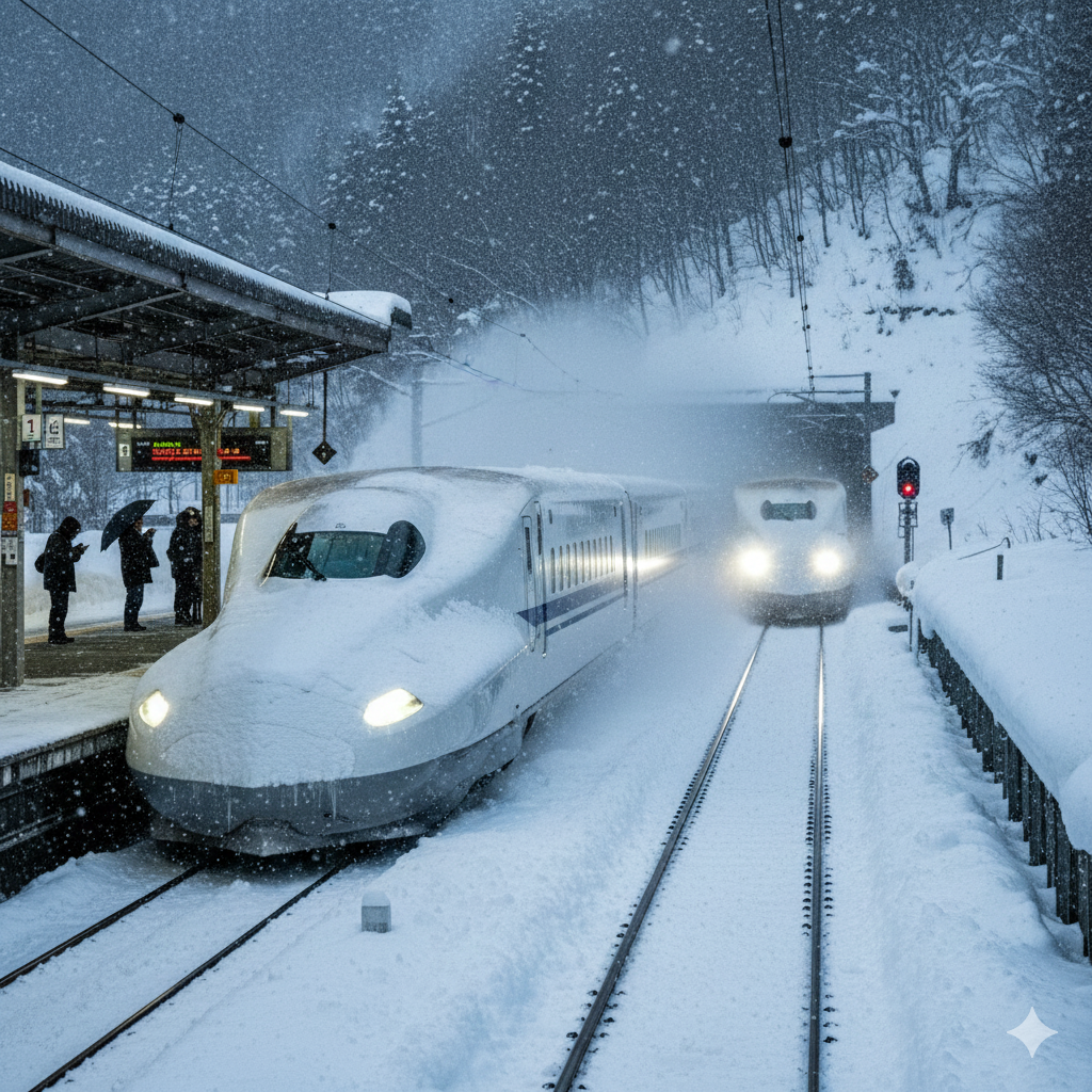 How Winter Weather Impacts Shinkansen Timetables