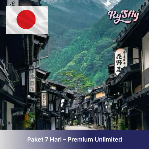 Japan eSIM – Premium 4 Days / Unlimited